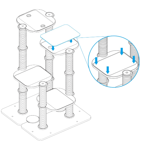 Petlibro PLCT005 Infinity Cat Tree Castle-40