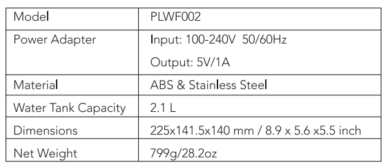 Petlibro PLWF002 Capsule Water Fountain-15