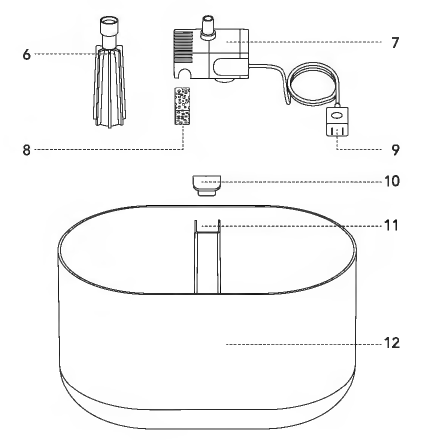 Petlibro PLWF002 Capsule Water Fountain-2