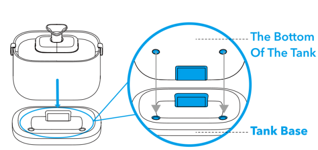 Petlibro PLWF115 Cordless Dockstream Battery-Operated Water Fountain 13