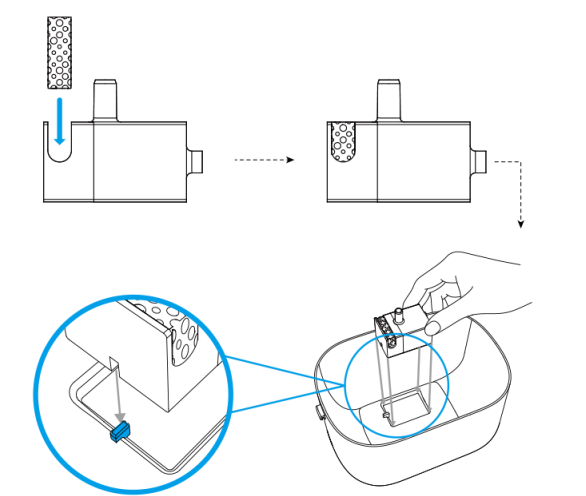 Petlibro PLWF115 Cordless Dockstream Battery-Operated Water Fountain 5
