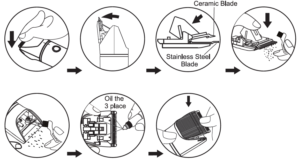 Petwant EC21 Pet Hair Trimmer 10