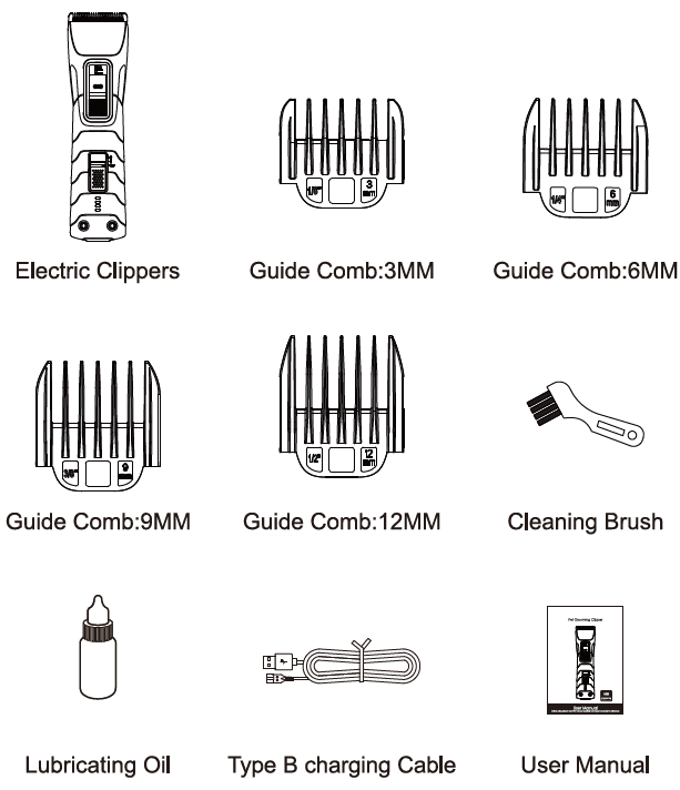 Petwant ECO2 Pet Hair Grooming Trimmer 1