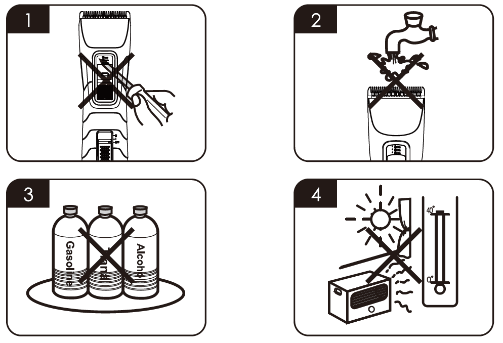 Petwant ECO2 Pet Hair Grooming Trimmer 18