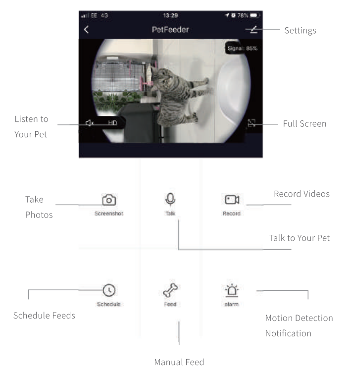 Petwant F1-C Smart Camera Pet Feeder-21