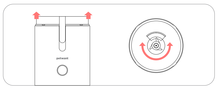 Petwant F3-LED Smart Automatic Pet Feeder-7
