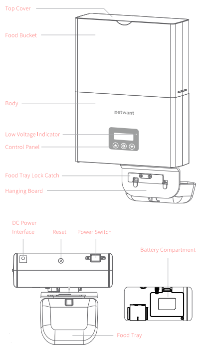 Petwant F4 Pet Cage Food Feeder User Manual Petwant F4 Pet Cage Food Feeder-9