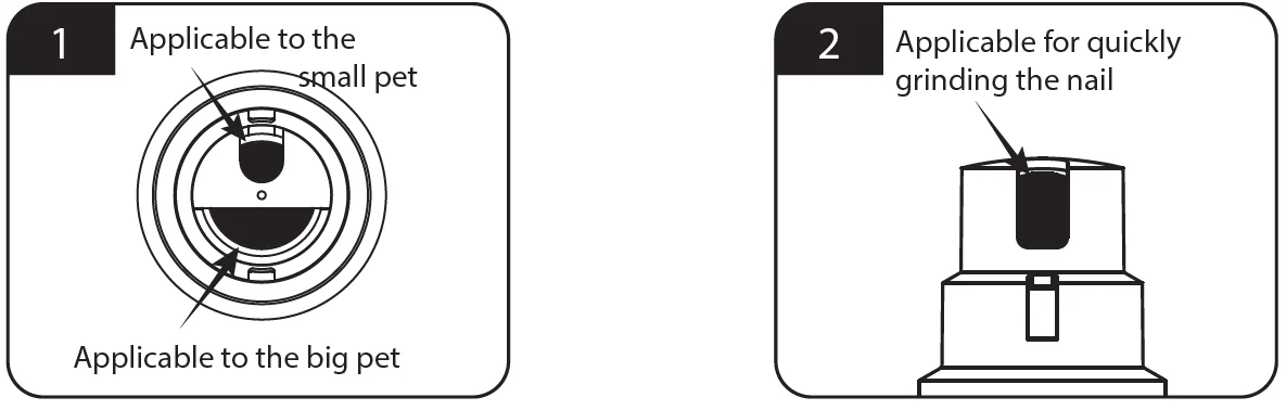 Petwant N50 Pet Nail Grinder 5