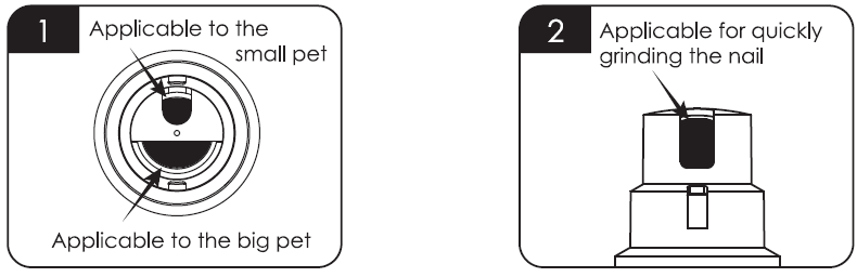 Petwant N60 Pet Nail Grinder 5
