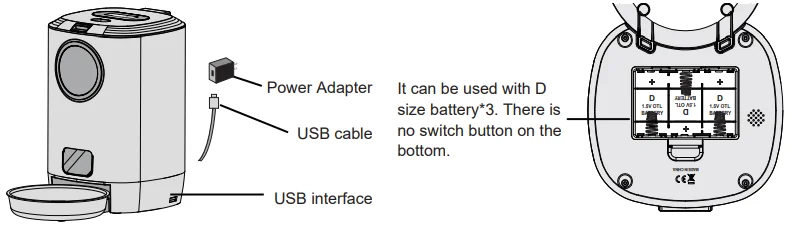 Petwant PF-122 Automatic Pet Feeder with Window User Guide Petwant PF-122 Automatic Pet Feeder with Window-3