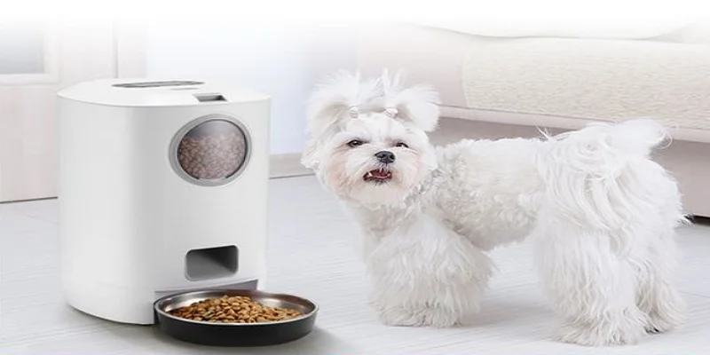 Petwant PF-122 Automatic Pet Feeder with Window User Guide