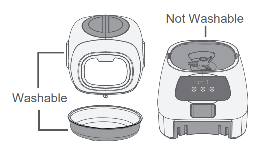 Petwant PF-125 Automatic Smart WiFi Pet Feeder-17