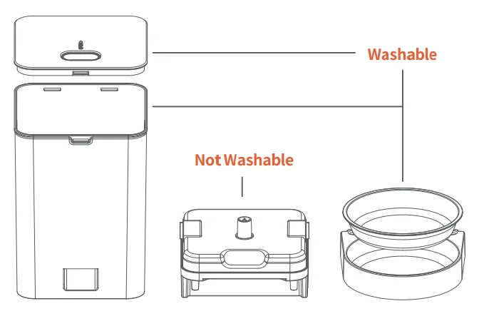 Petwant PF-126 Automatic WiFi Pet Feeder- 19
