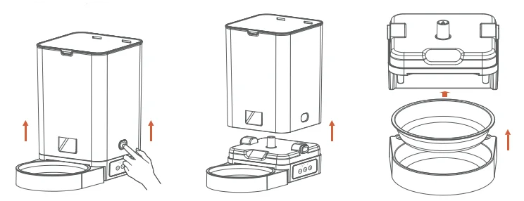 Petwant PF-126 Automatic WiFi Pet Feeder- 4
