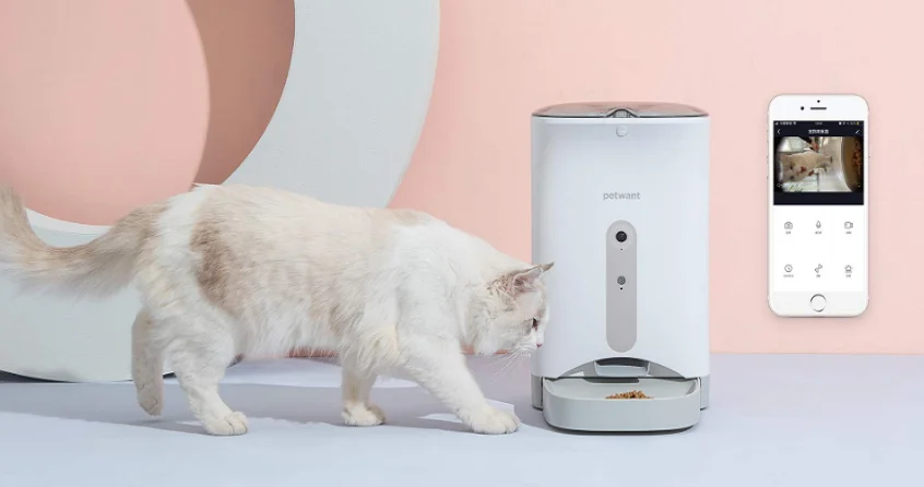 Petwant PF-126 Automatic WiFi Pet Feeder Instructions Manual