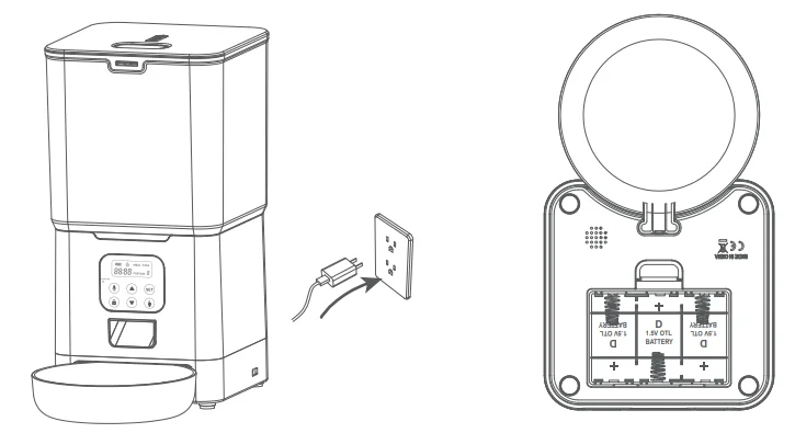 Petwant PF-129 Automatic Smart Pet Feeder-21