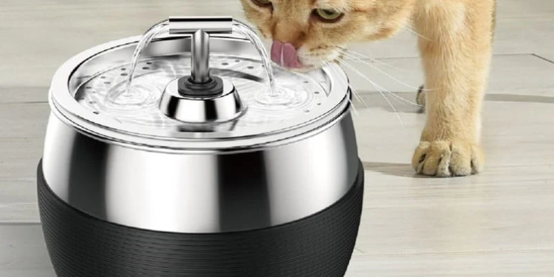 Petwant PW-107 Stainless Steel Pet Water Fountain User Manual Petwant PW-107 Stainless Steel Pet Water Fountain User Manual feat