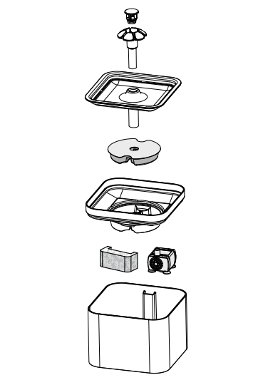 Petwant PW-109 2L Water Fountain User Guide Petwant PW-109 2L Water Fountain User Guide 1