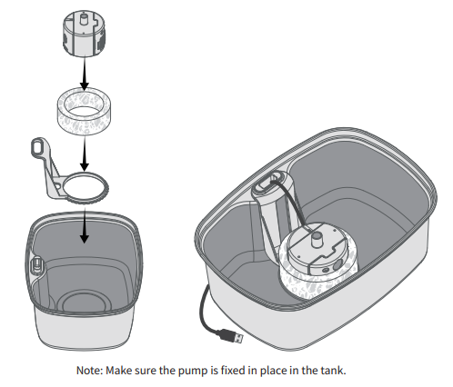 Petwant PWS-109 2L Stainless Steel Pet Water Fountain Instructions Petwant PWS-109 2L Stainless Steel Pet Water Fountain Instructions 2