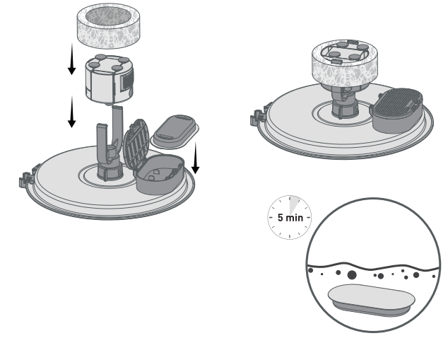 Petwant PWS-112 Pet Water Fountain Instruction Manual 2