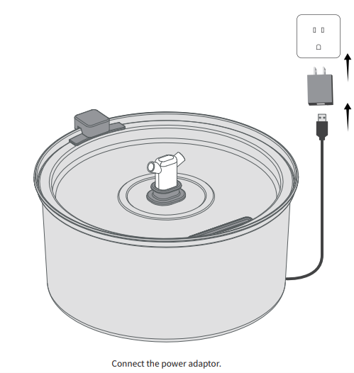 Petwant PWS-112 Pet Water Fountain Instruction Manual 4