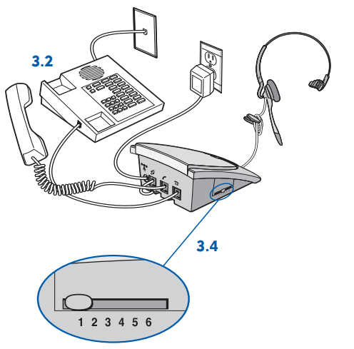 Plantronics S12 Corded Telephone Headset System User Guide Plantronics S12 Corded Telephone Headset System User Guide 6
