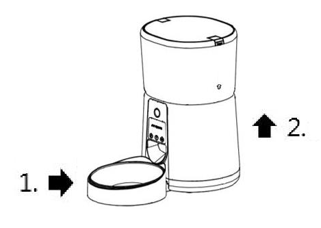 Rasonic SMART FEED Automatic Pet Feeder-1