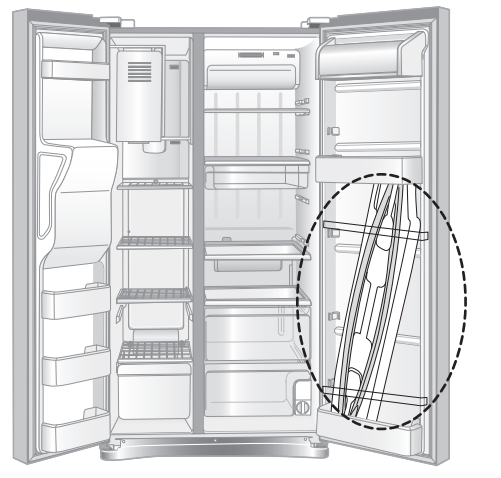 Samsung RS261MDBP Free-Standing Refrigerator User Manual 6