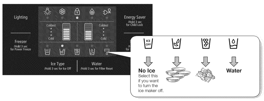 Samsung RS261MDRS Side by Side Referigerator-37