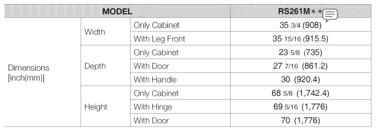 Samsung RS261MDRS Side by Side Referigerator-4