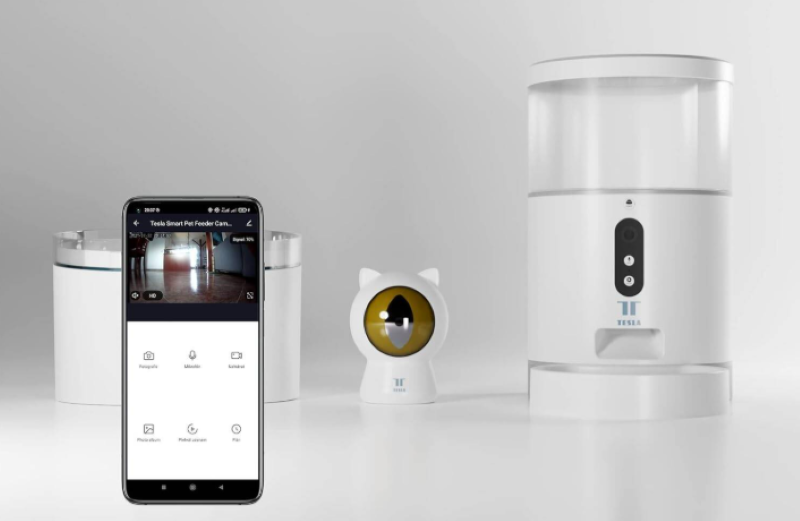 TESLA Smart Pet Feeder Camera User Manual featured