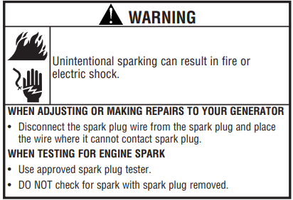Troy-Bilt 30331 3550-Watts Portable Generator User Manual Troy-Bilt 30331 3550-Watts Portable Generator User Manual 19