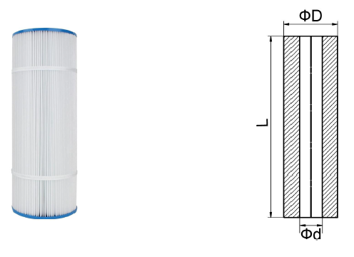 VEVOR GL50 Cartridge Pool Filter- 6