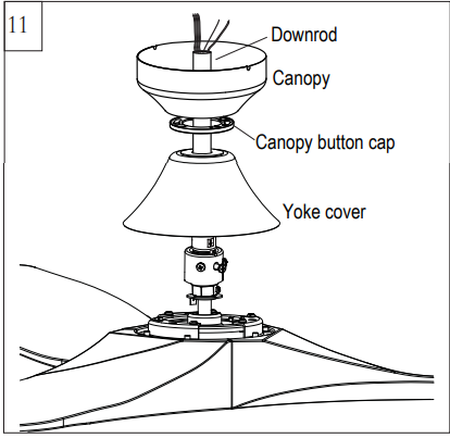 Visual Comfort 3MAVSM52D Maverick Smart LED Ceiling Fan User Manual 11