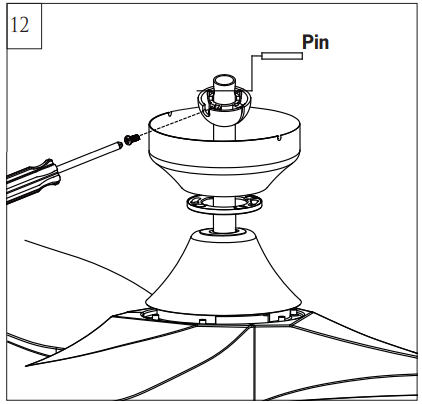 Visual Comfort 3MAVSM52D Maverick Smart LED Ceiling Fan User Manual 12