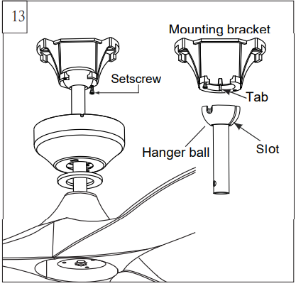 Visual Comfort 3MAVSM52D Maverick Smart LED Ceiling Fan User Manual 13