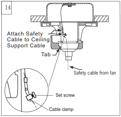 Visual Comfort 3MAVSM52D Maverick Smart LED Ceiling Fan User Manual 14