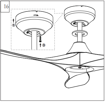 Visual Comfort 3MAVSM52D Maverick Smart LED Ceiling Fan User Manual 16