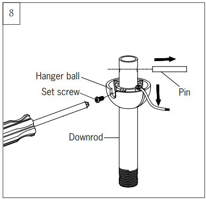 Visual Comfort 3MAVSM52D Maverick Smart LED Ceiling Fan User Manual 8