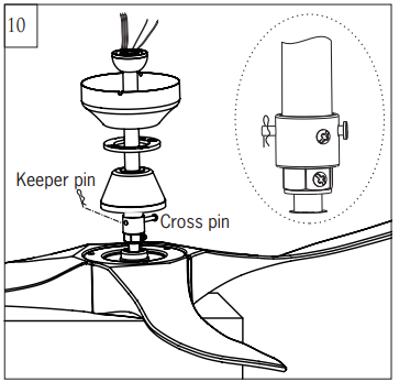 Visual Comfort 3MAVSM52XXX Smart Ceiling Fan User Manual 10