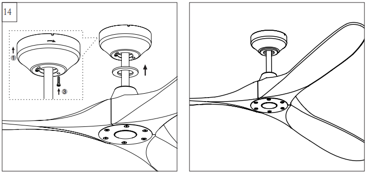 Visual Comfort 3MAVSM52XXX Smart Ceiling Fan User Manual 14
