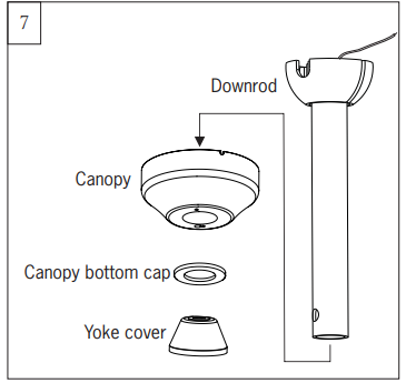 Visual Comfort 3MAVSM52XXX Smart Ceiling Fan User Manual 7