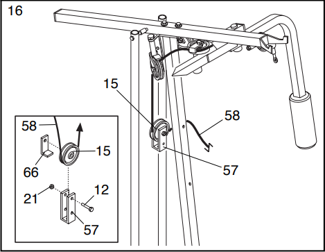 Weider 8530 Universal Home Gym User Manual 17
