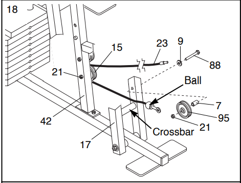 Weider 8530 Universal Home Gym User Manual 19