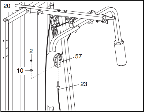 Weider 8530 Universal Home Gym User Manual 21