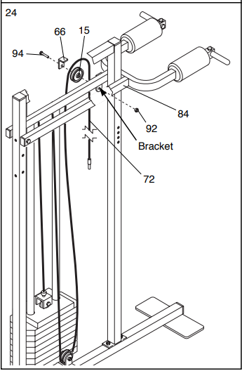 Weider 8530 Universal Home Gym User Manual 25