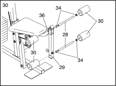 Weider 8530 Universal Home Gym User Manual 31