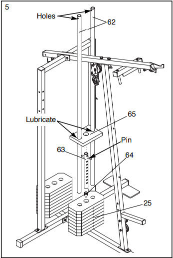 Weider 8530 Universal Home Gym User Manual 6