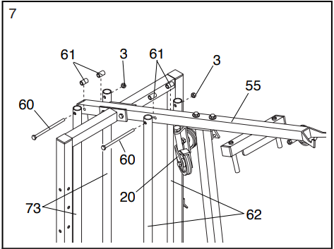 Weider 8530 Universal Home Gym User Manual 8