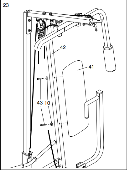 Weider 8920 Home Gym User Manual 25